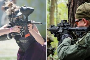 Airsoft Vs. Paintball
